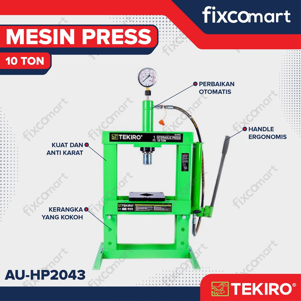 TEKIRO Mesin Press 10 TON