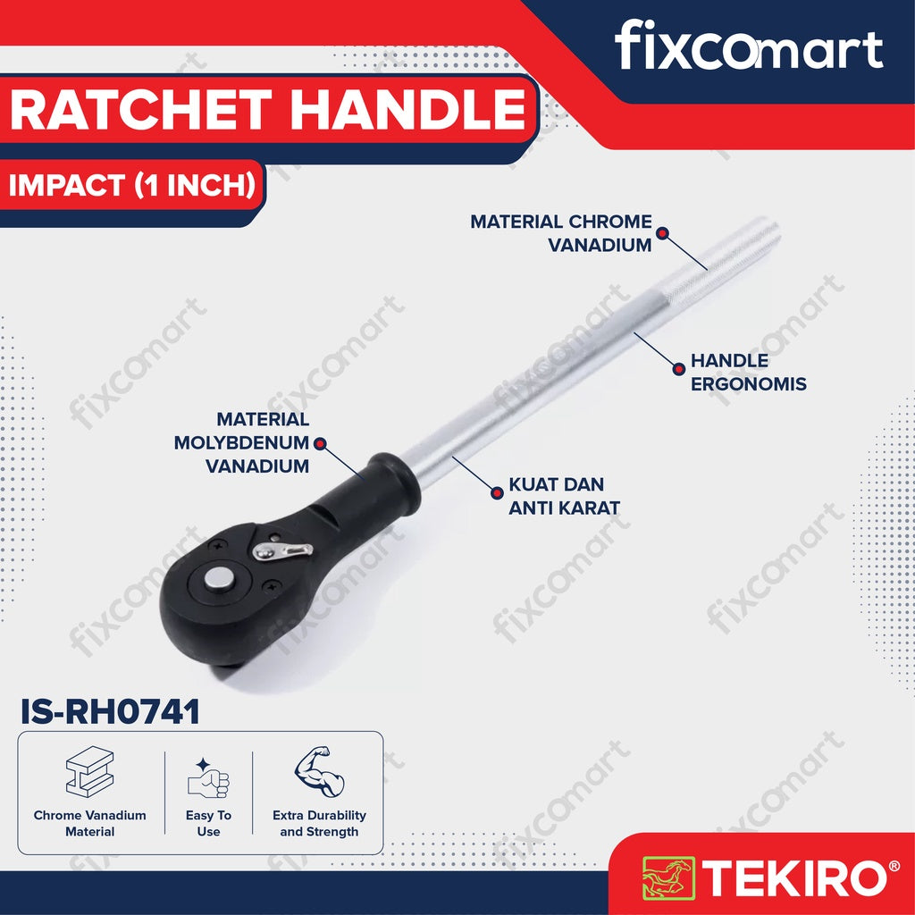 TEKIRO 1" Dr. Ratchet Handle 26"