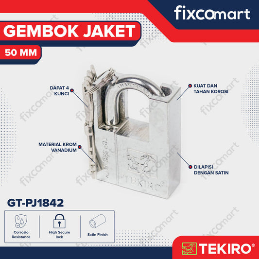 TEKIRO GEMBOK JAKET 50  MM - PADLOCK JACKET