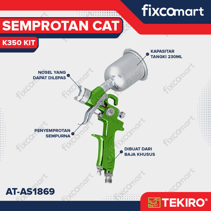 TEKIRO SEMPROTAN CAT K350 KIT / SPRAY GUN