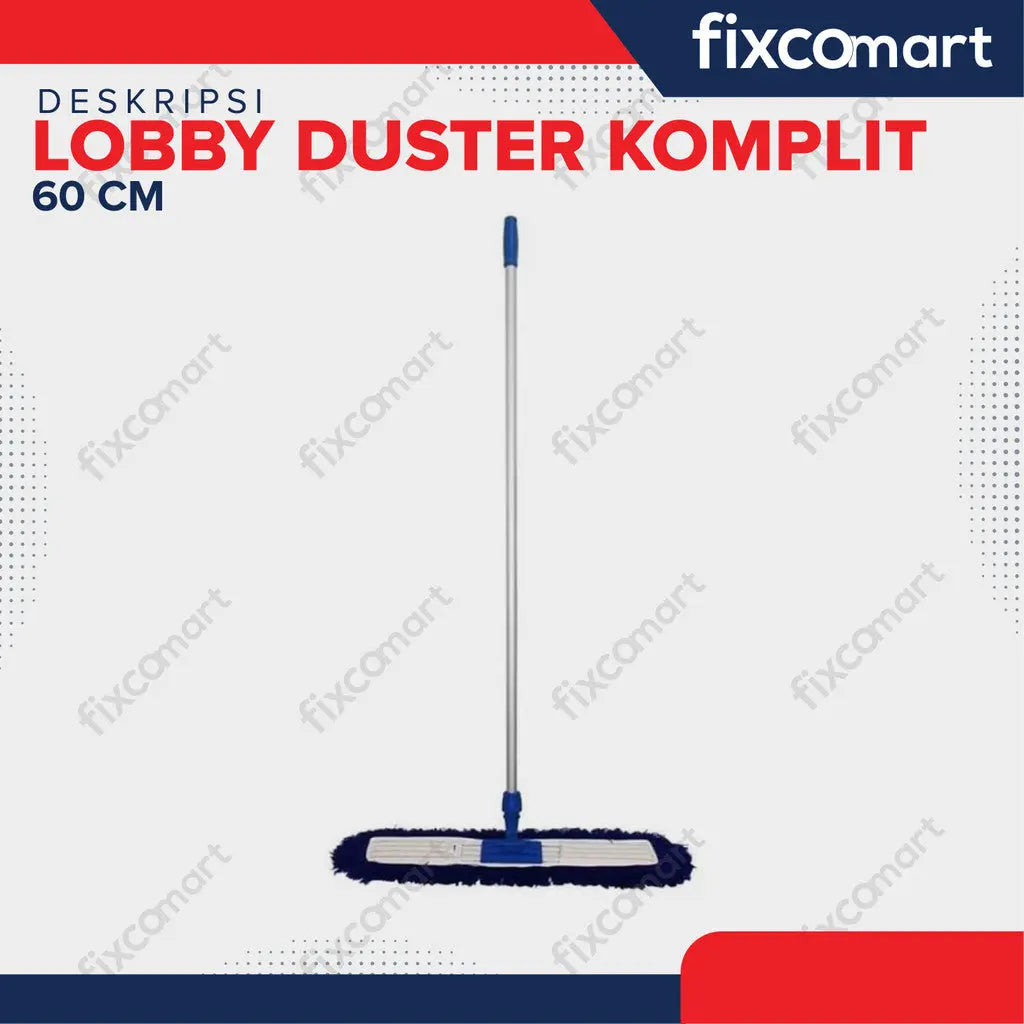 Fixcomart Lobby Duster Komplit 60 cm - Alat pembersih debu FIXCOMART