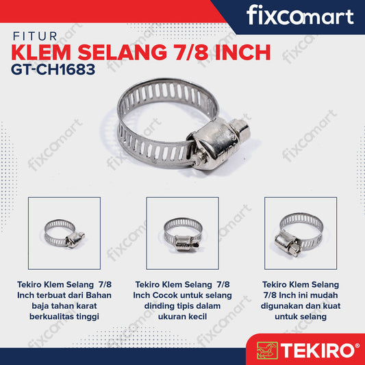Tekiro KLEM SELANG 7/8"
