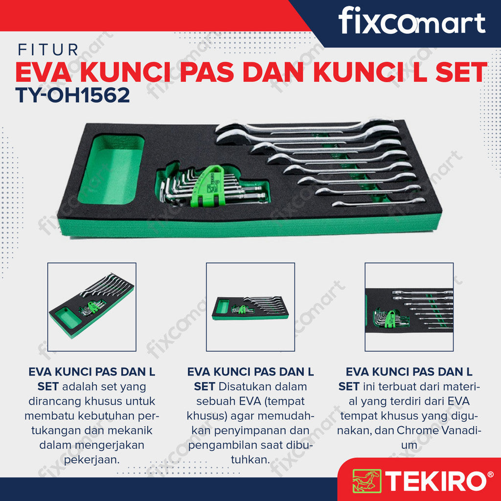 TEKIRO EVA KUNCI PAS DAN L SET - KUNCI PAS DAN KUNCI L SET