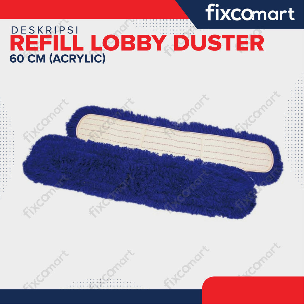 Refill Lobby Duster 60 cm Acrylic - Kain Pembersih Debu 60 CM