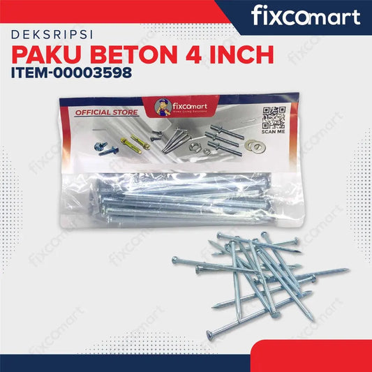 Paket Paku Beton / Paku Tembok Camel 4 inch (50 Pcs) FIXCOMART
