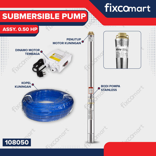 POMPA SATELIT - SUBMERSIBLE PUMP ASSY. 0.5 HP