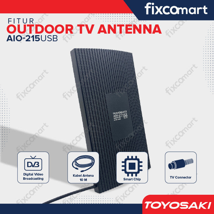 TOYOSAKI OUTDOOR TV ANTENNA AIO-215