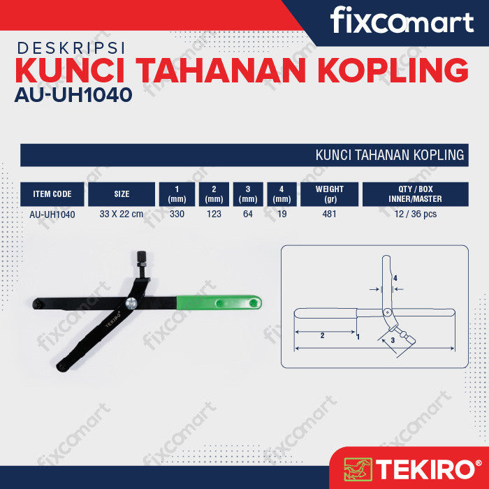 Paket Treker CVT & Kunci Tahanan Kopling