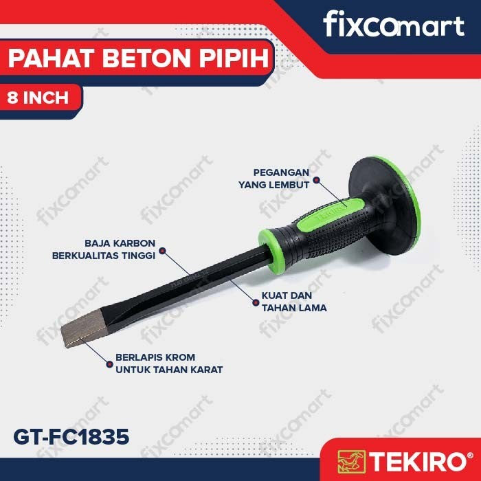 TEKIRO PAHAT BETON PIPIH 8" / BOBOK BETON