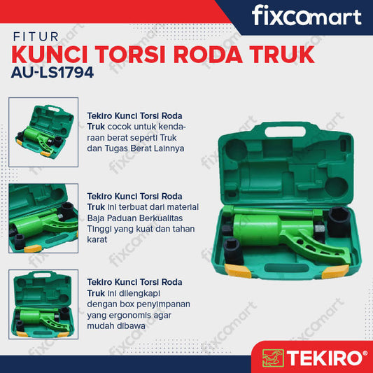 TEKIRO KUNCI TORSI RODA TRUK 1 : 68 / TORSI RODA TRUK