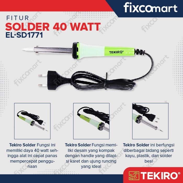TEKIRO SOLDER 40 WATT / SOLDERING