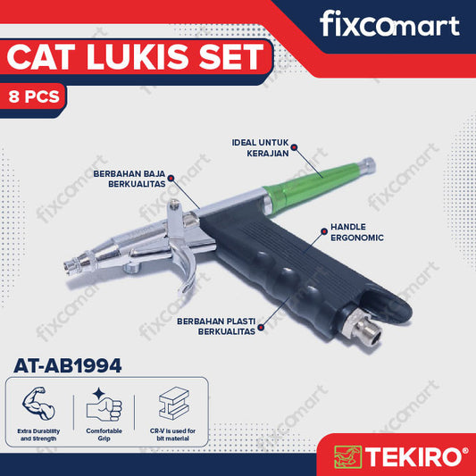TEKIRO Cat Lukis Set 8 Pcs