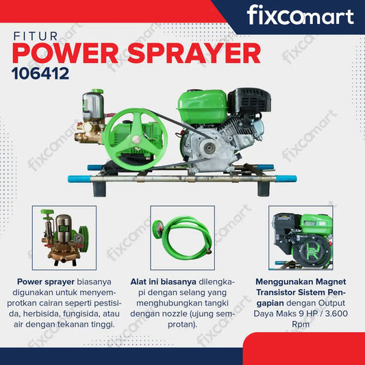 RYU POWER SPRAYER RS30 FIXCOMART