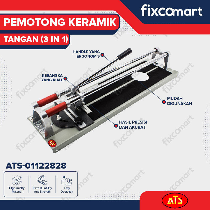 PEMOTONG KERAMIK TANGAN 3 IN 1 "ATS" 600MM