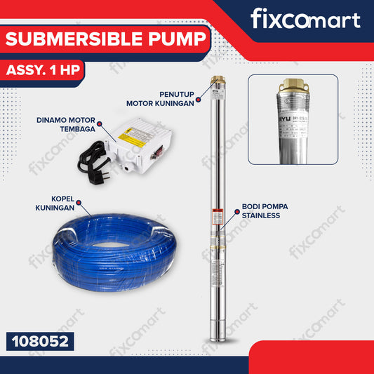 POMPA SATELIT - SUBMERSIBLE PUMP ASSY. 1 HP