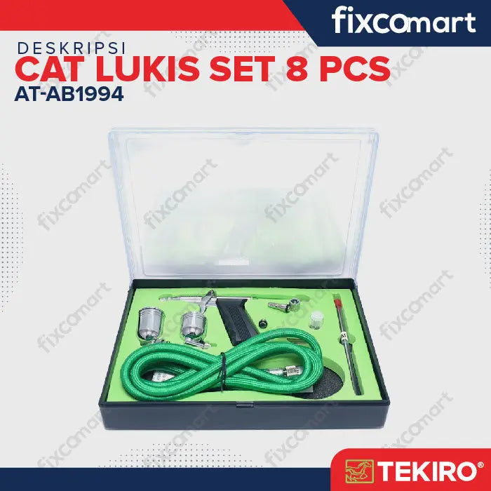 TEKIRO Cat Lukis Set 8 Pcs FIXCOMART