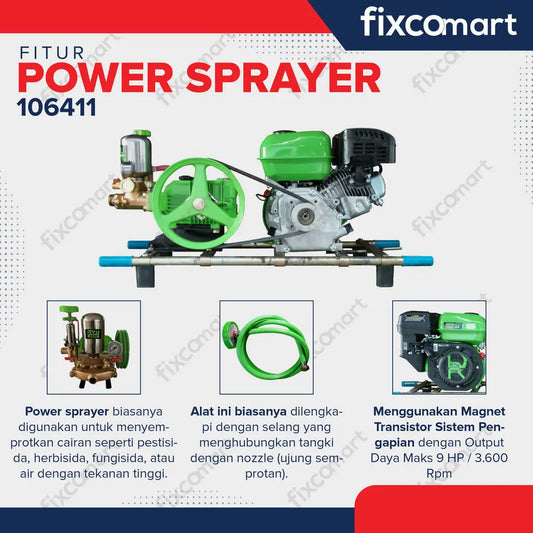RYU POWER SPRAYER RS22 FIXCOMART