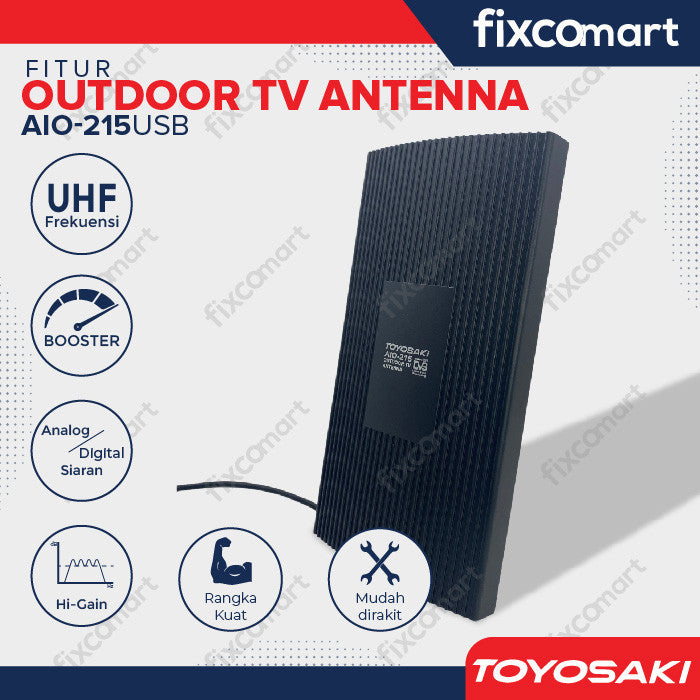 TOYOSAKI OUTDOOR TV ANTENNA AIO-215