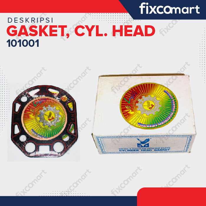 NP - GASKET CYLINDER HEAD R185A / PAKING SILINDER KOP