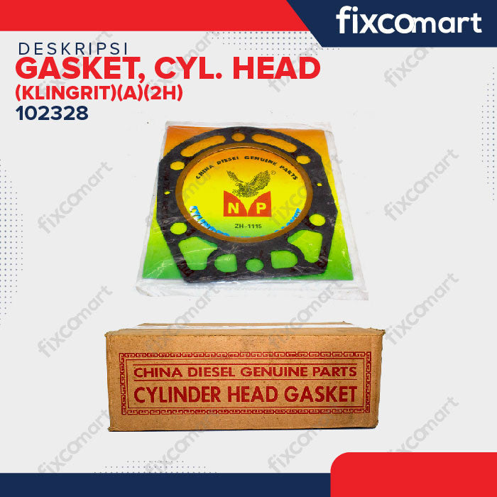 NP - GASKET CYLINDER HEAD (KLINGRIT) ZH1115 / PAKING SILINDER KOP
