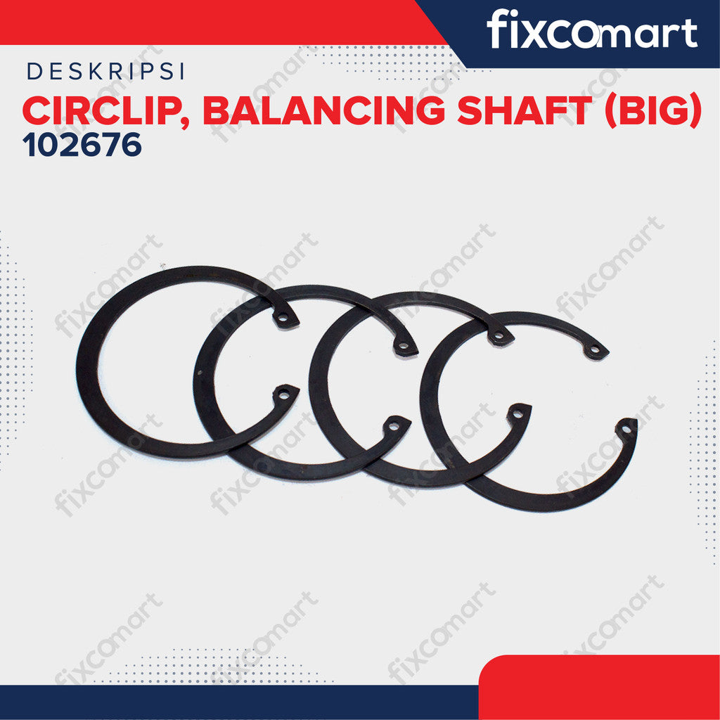 NP - CIRCLIP BALANCING SHAFT S195 / SNAP RING BALANCER