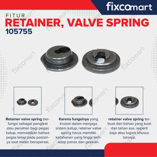 NP - RETAINER VALVE SPRING (IN+EX) GX160 / TOPI KLEP FIXCOMART