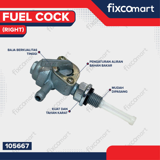 NP - FUEL COCK (RIGHT) ET950 / KRAN BENSIN