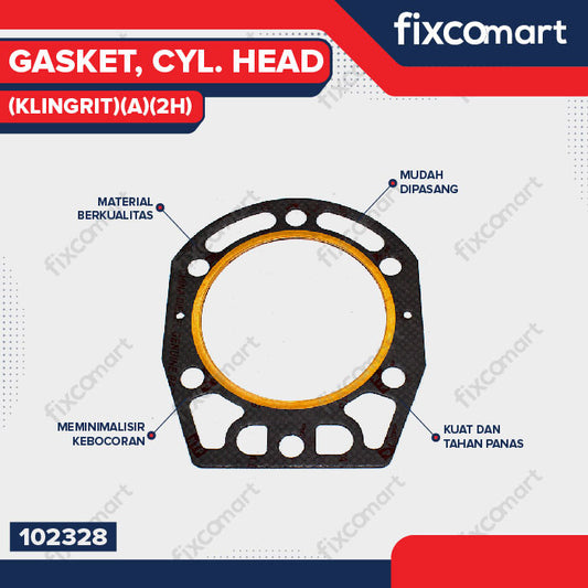 NP - GASKET CYLINDER HEAD (KLINGRIT) ZH1115 / PAKING SILINDER KOP