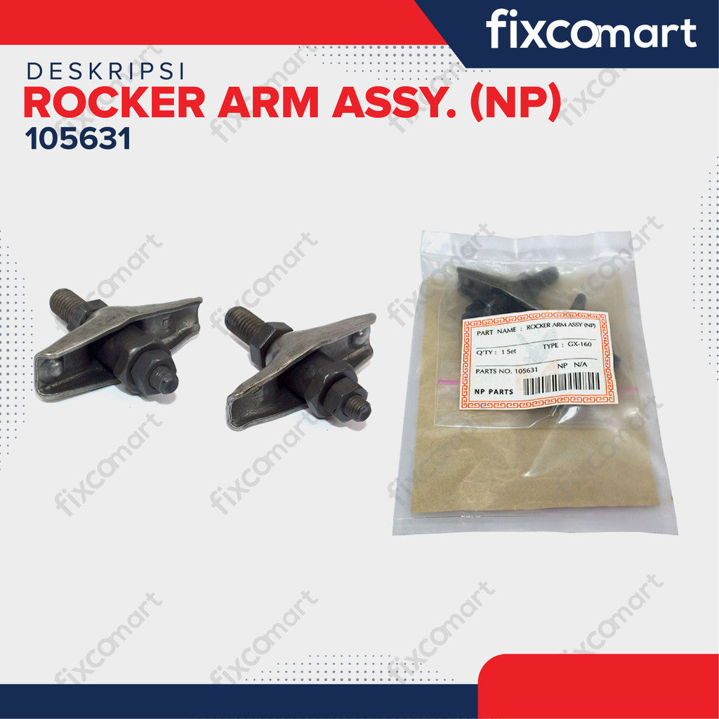 NP - ROCKER ARM ASSY GX160 / PLATUK KOMPLIT