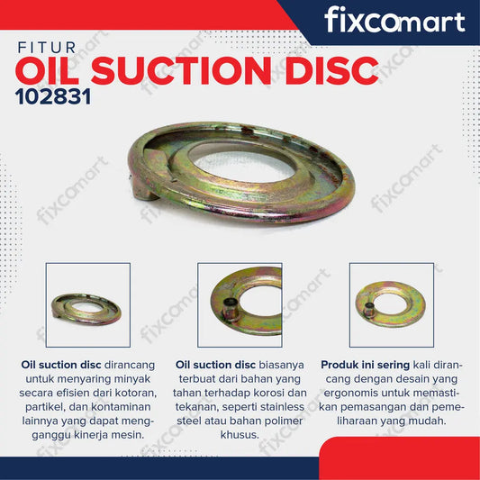NP - OIL SUCTION DISC R175 / CAKRAM JALUR OLI FIXCOMART