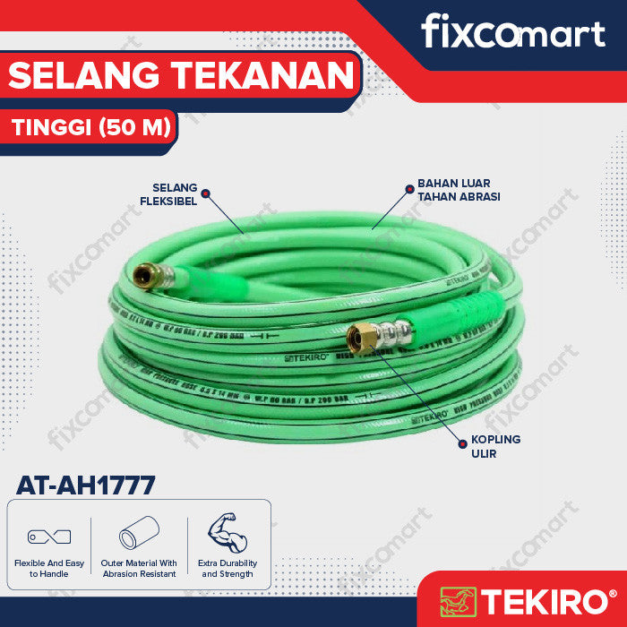 TEKIRO SELANG TEKANAN TINGGI 8.5 X 14 MM (50 M) / SELANG COMPRESSOR