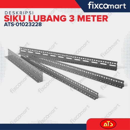 SIKU LUBANG "ATS" 40MMX40MMX2MMX2.9KGX3M (023228) FIXCOMART