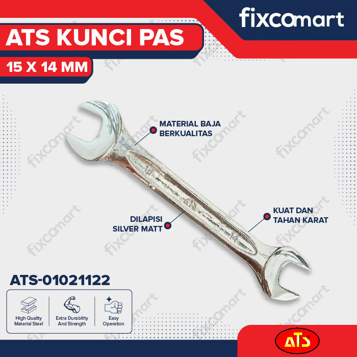 KUNCI PAS "ATS" 14X15MM - ATS Hardware