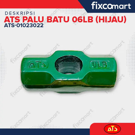 PALU BATU "ATS" 06LB (HIJAU) - ATS TOOLS FIXCOMART