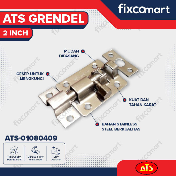 GRENDEL S.S304 "ATS" 2" 480P (PUTIH)