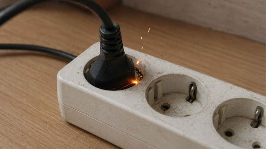 Stop Kontak Mengeluarkan Percikan Api