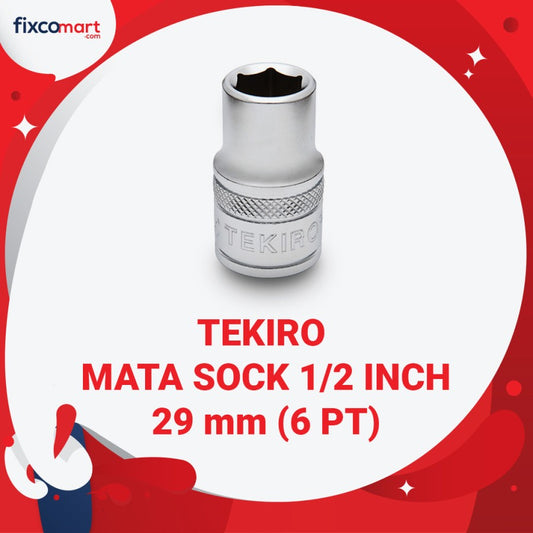 Tekiro Mata Sock 1/2 Inch 29 mm 6PT