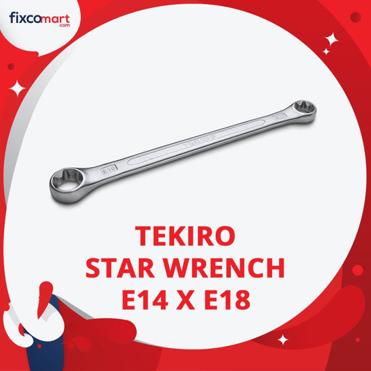 Tekiro Kunci Ring Bintang E14 X E18