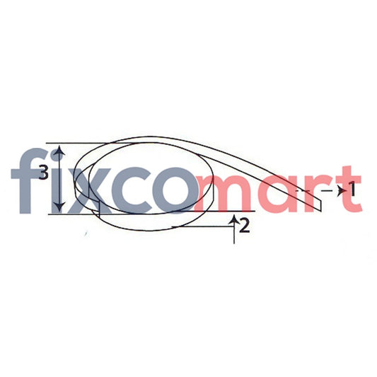 Kaliper Celah Tekiro 0.09 MM X 13 X 5 / Feeler Gauge Tekiro