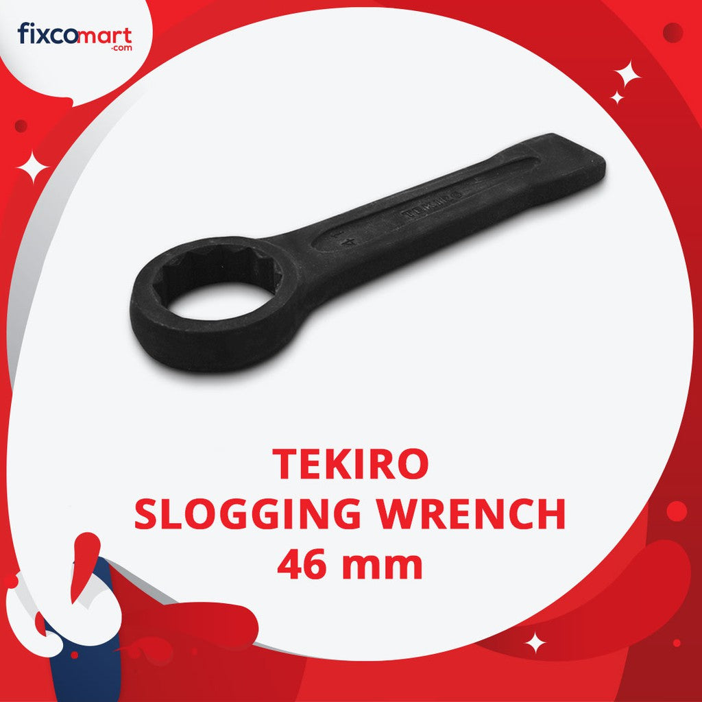 Tekiro Kunci Ring Impact 46 Mm / Tekiro Kunci Ring Pukul / Tekiro Slogging Wrench