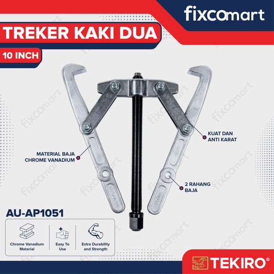 Tekiro Treker Kaki Dua 10 Inch / Two Arm Puller