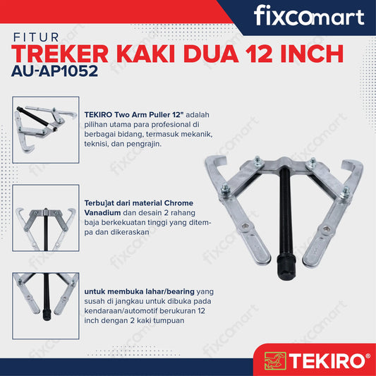 Tekiro Treker Kaki Dua 12 Inch / Treker Kaki 2 FIXCOMART