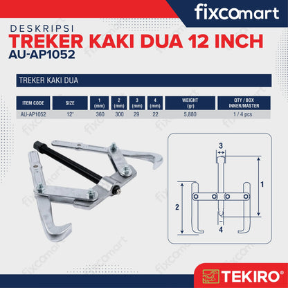 Tekiro Treker Kaki Dua 12 Inch / Treker Kaki 2 FIXCOMART