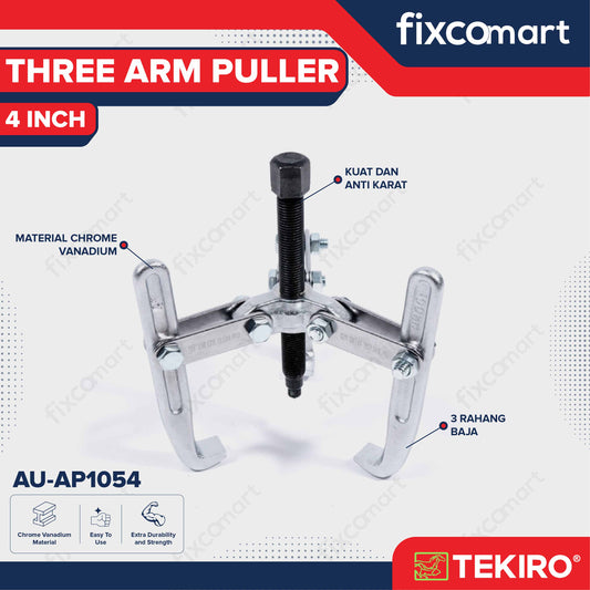 Tekiro Treker Kaki Tiga 4 Inch / Tekiro Three Arm Puller