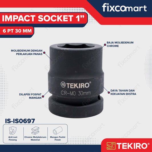 Tekiro Mata Sock Impact 1 Inch 30 Mm 6Pt