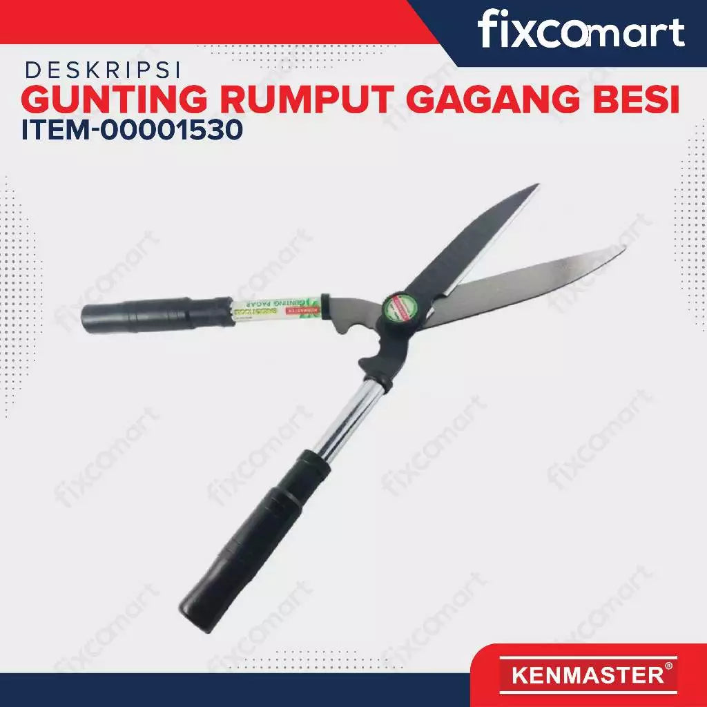 KENMASTER Gunting Rumput Gagang Besi