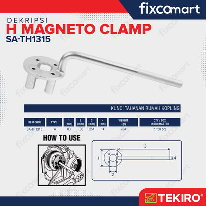 Tekiro H Magneto Clamp / Tahanan Kopling