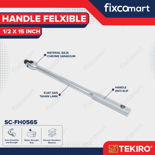 Tekiro Flexible Handle 1/2 X 15 Inch / Tekiro Gagang Ratchet Flexible