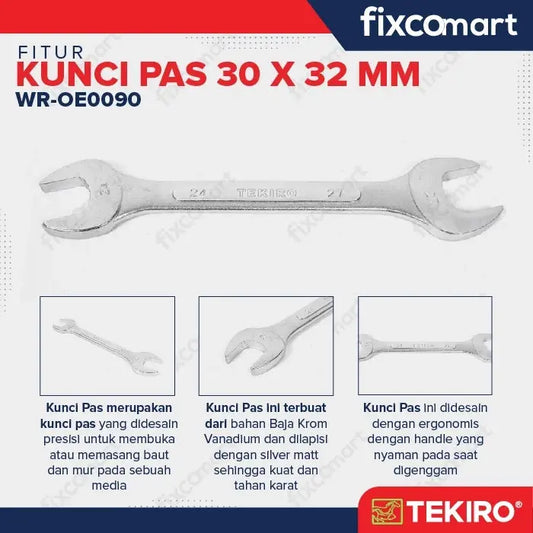 TEKIRO Kunci Pas 30 X 32 Mm FIXCOMART