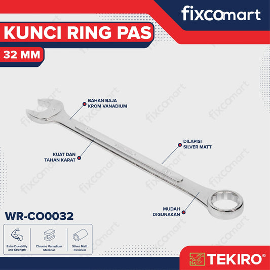 Tekiro Kunci Ring Pas 32 Mm Sunk Panel FIXCOMART